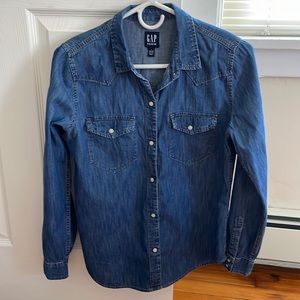100% cotton denim shirt